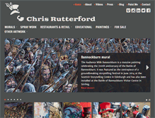 Tablet Screenshot of chrisrutterford.com